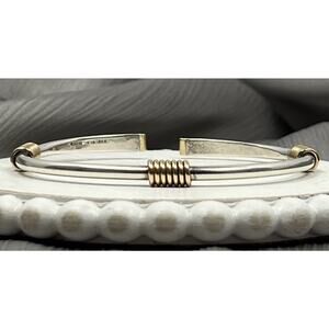 Retired James Avery 14k & 925 Kalahari Cuff Bracelet 19.67in / 6in / 3mm
